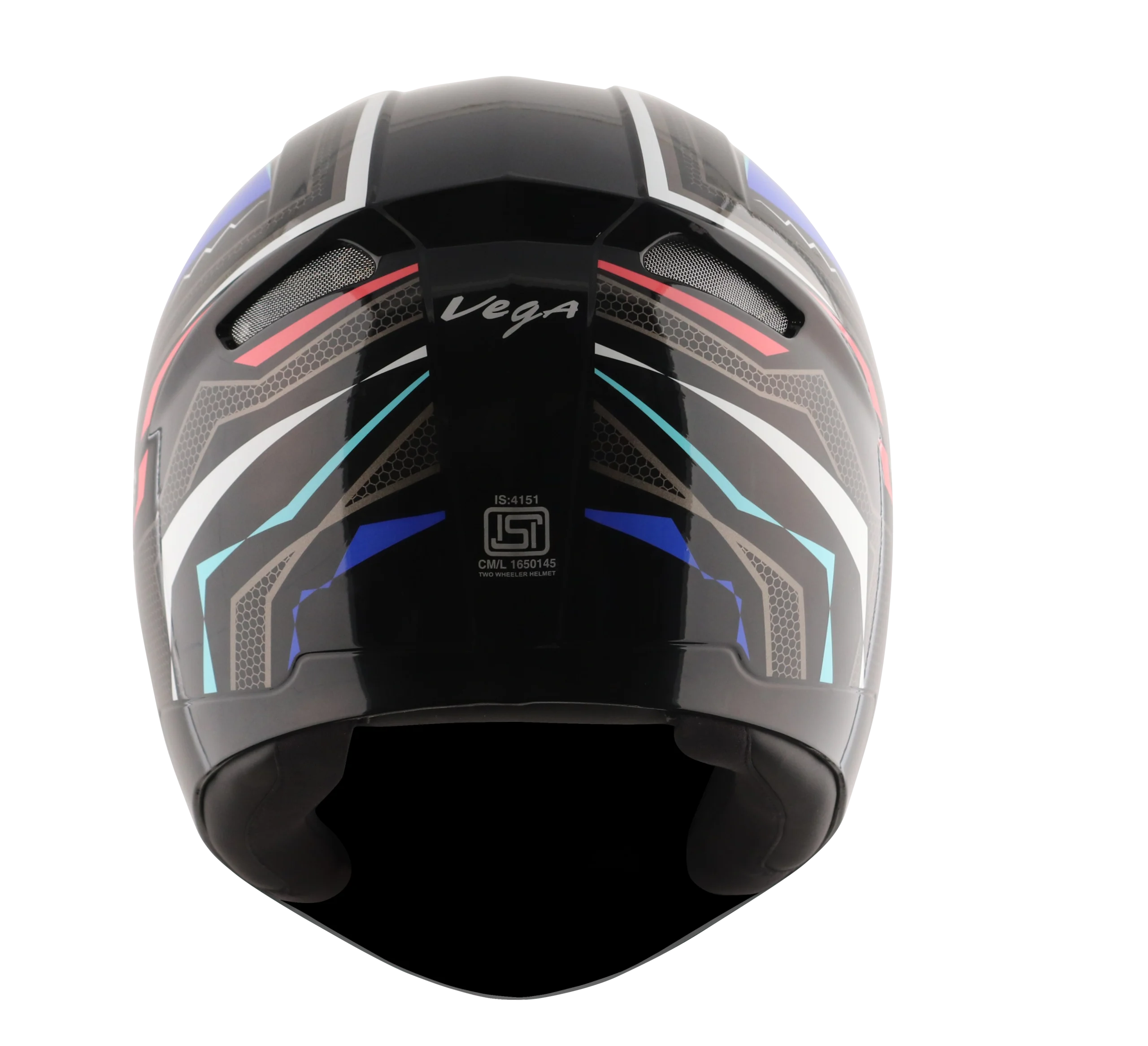 Vega Breeze Dx Scooby Black Blue - Image 3