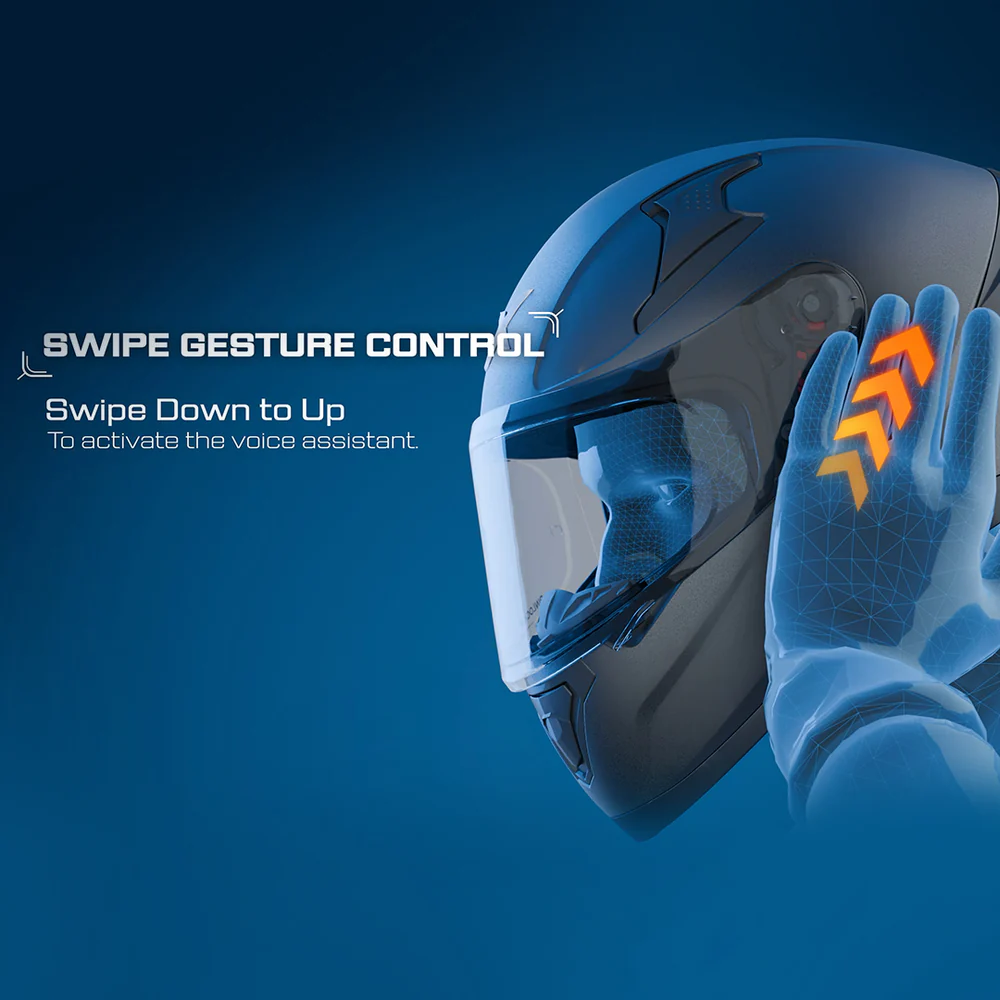 Axor Apex Solid Smart Helmet - Image 8