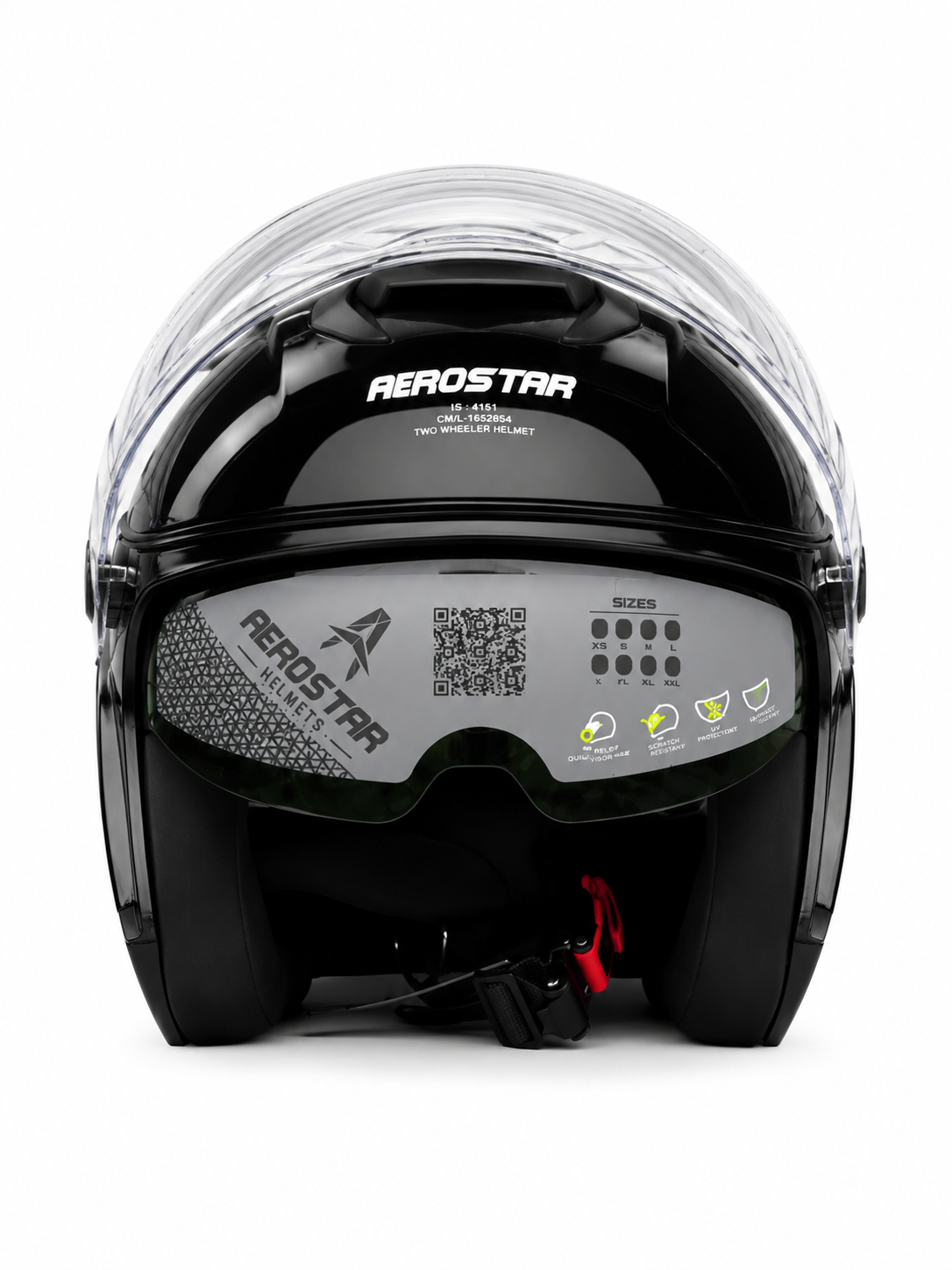 Aerostar Forza Dual Visor Helmet - Image 4