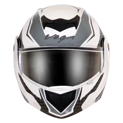 Vega Crux DX Checks White Silver