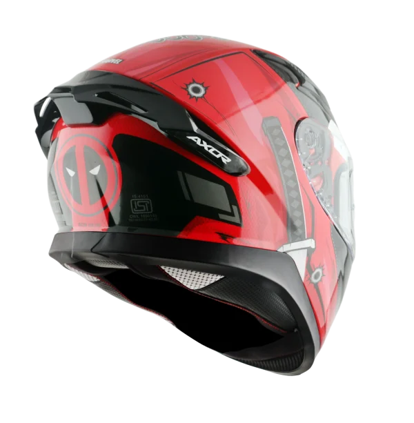 Axor Apex Deadpool Red Black - DJ Helmets