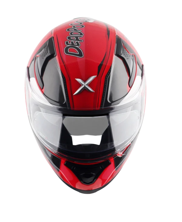 Axor Apex Deadpool Red Black - DJ Helmets