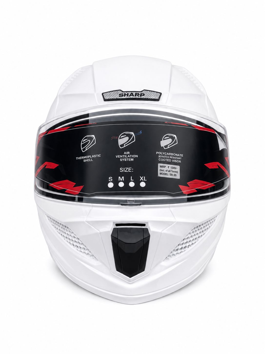 Steel Bird SBH 25 Sharp Glossy White - Image 3
