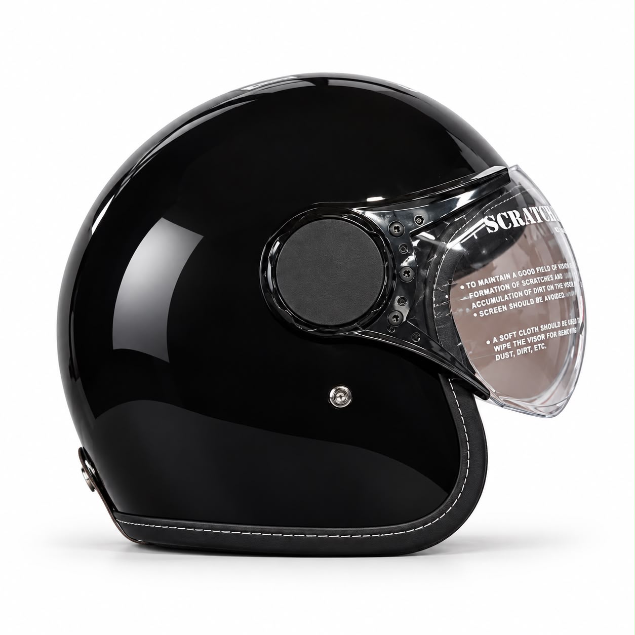Aerostar Jet Black W/Visor - Image 3