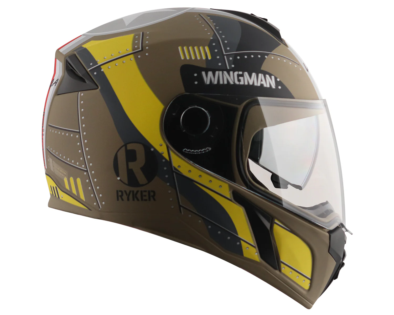 Vega Ryker DX D/V Wingman DDST Neon Yellow - Image 2