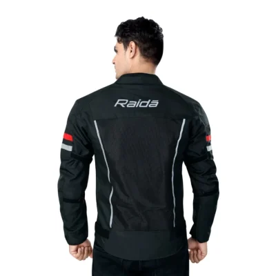 Raida Tourer Jacket Black/Red