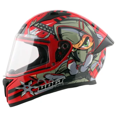 Vega Bolt Ninja Red Grey