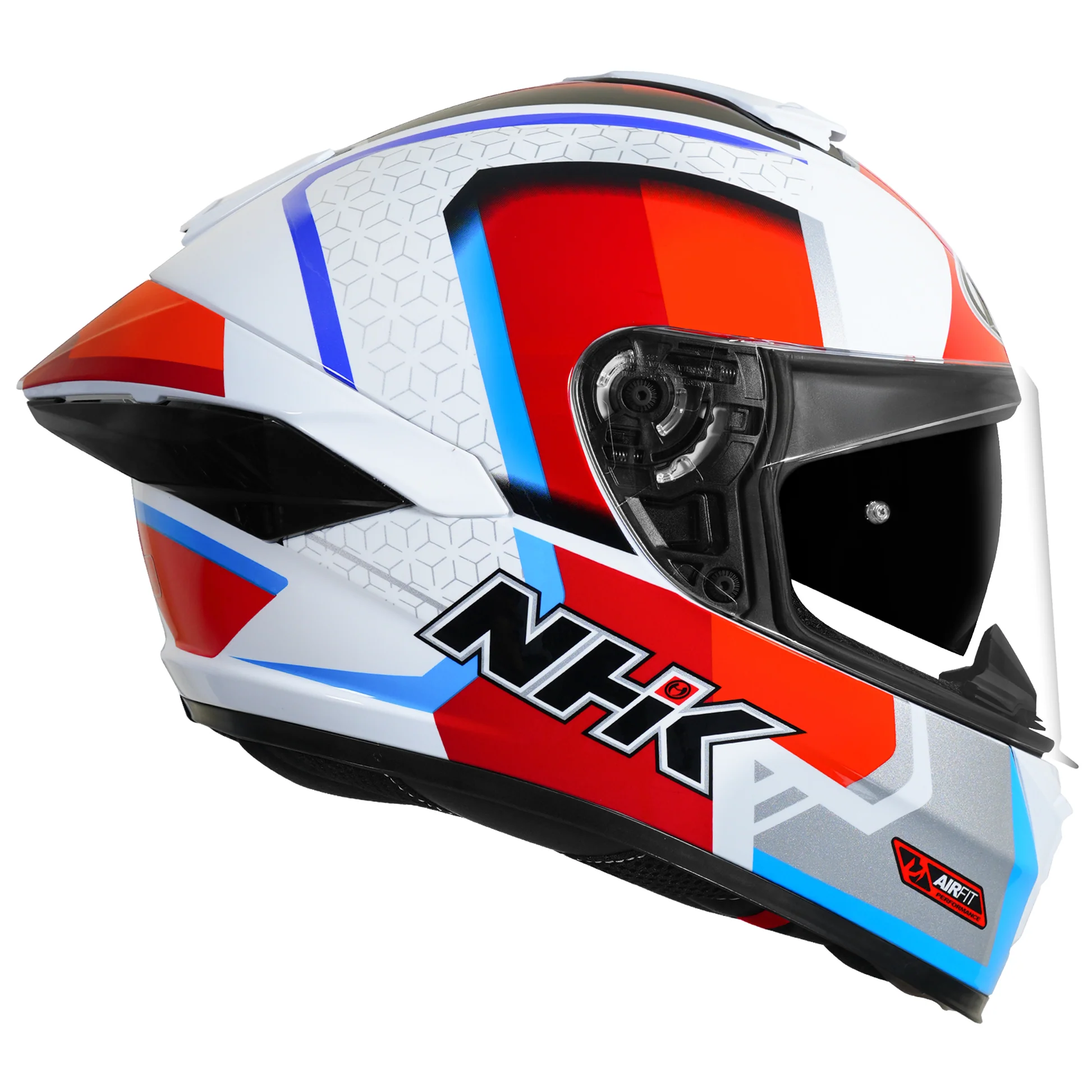 K5R RETRO WHITE RED BLUE GLOSSY - Image 2