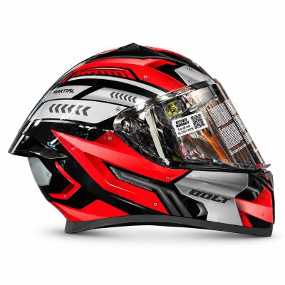 Vega Bolt Martial Black Red