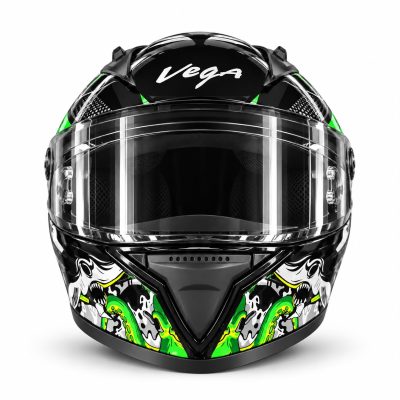 Vega Bolt Octopus Black Neon Green