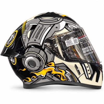 Vega Bolt Superhero Black Grey